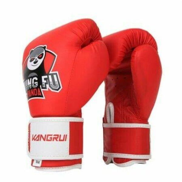 PU Leather Kids Boxing Gloves For Boys And Girlsfor Punching Bag Kickboxing Muay Thai MMASIZE 10-13cm 6oz