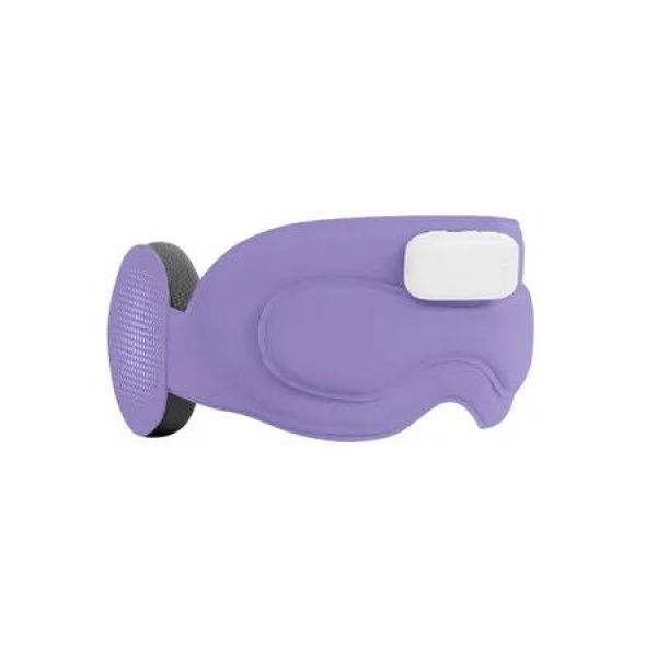 Purple AI Smart Meditation Sleep Aid Bluetooth Eye Mask 3 IN 1 Sleep-aid Meditation Hot Compress Cold Compress APP Intelligent Control