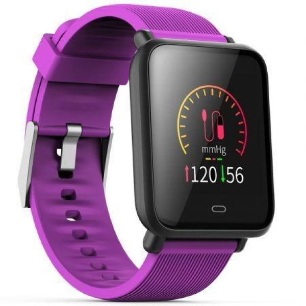 Q9 Colorful Screen Waterproof Sports Smartwatch For Android/iOS With Heart Rate Monitor Blood Pressure Functions.