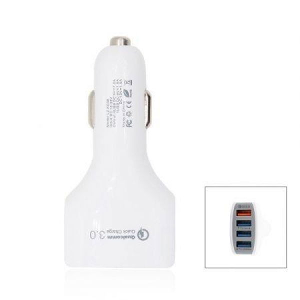 QC3.0 5V/3.5A Quick Charge 4-Port USB Fast Car Charger