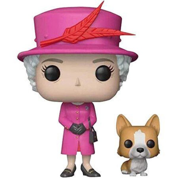 Queen Elizabeth II Commemorative Action Figures Commemoration Of Her Majesty The Queen Of Great Britain Queen & Dog Action Figures Collectible Model Toys For Thanksgiving Gifts