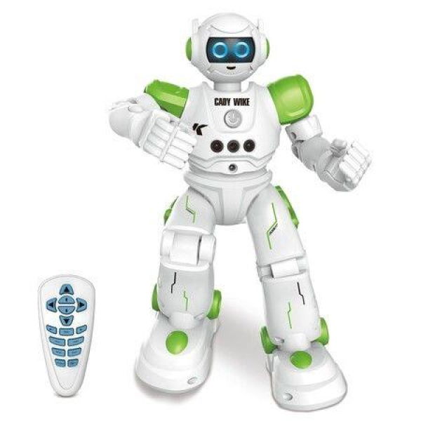 R11 RC Robot with Gesture Sensing, Intelligent Walking Dancing, Programmable Smart Walking, Educational Toys for Children (Green)