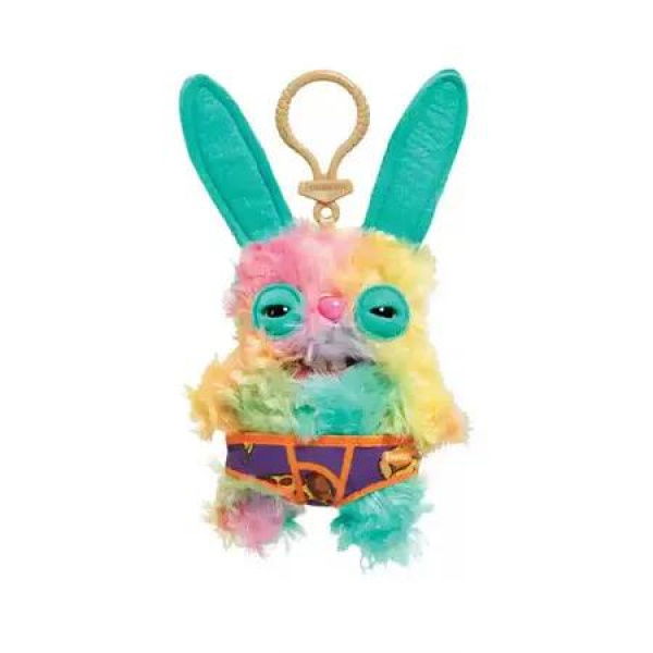 Rabid Rabbit Mix Colors Big Tooth Monster Pendant Cute & Funky Plush Keychain Ugly Monster Doll with Tooth Treasure