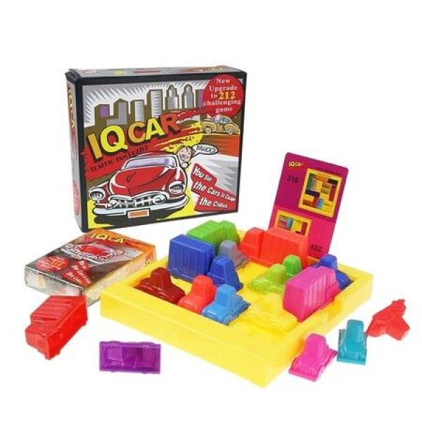 Racing Break IQ Car Game Car Puzzle Toys Creative Plastic Logic Game For Children Gifts