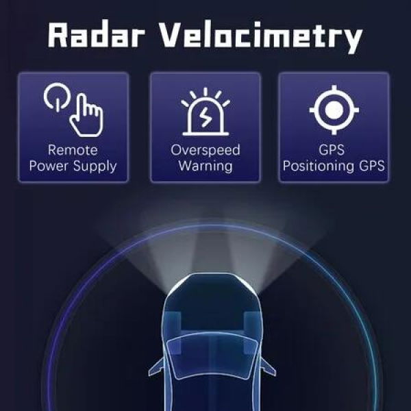 Radar Detector with Voice Speed Alerts and 360Â° Detection for Vehicle Real-Time Alarm Easy to Install