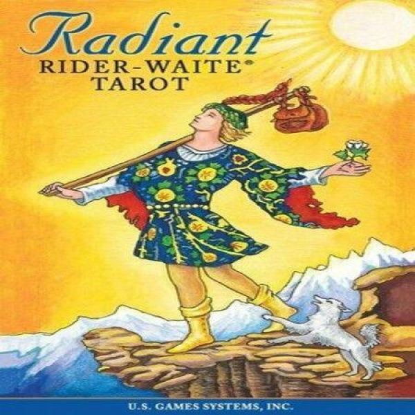 Radiant Rider Waite Tarot Cards Deck for Traditional Tarot Reading and Spiritual Exploration