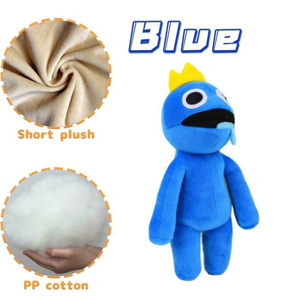 Rainbow Plush FRIEND Blue Monsters Plush Toys Soft Cute Stuffed Animal Doll Best Gift For Boys And Girls 30cm