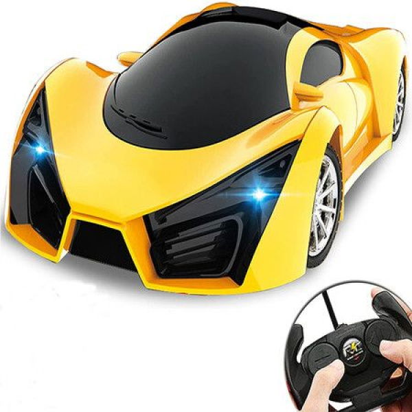 RC Control Toys For Kids 1/16 Scale High-Speed Super Vehicle With LED Headlight - Best Christmas Birthday Gift.