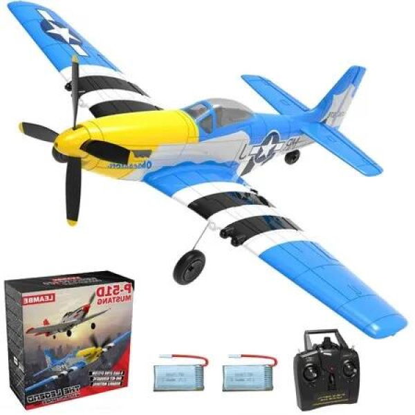 RC Plane/Remote Control Aircraft Plane with 3 Modes,One-Key U-Turn for Easy-to-Control Perftce for Gift