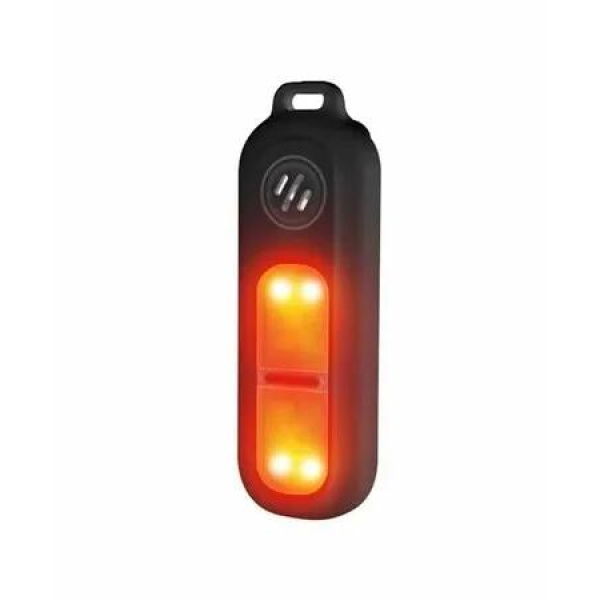 Rechargable Personal Safety Alarm for Women Night Running Runners Strobe Lights 3 Color Flashing Gift TypeC Power COL Black