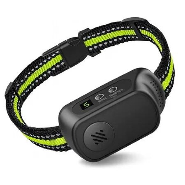 Rechargeable Dog Bark Collar with Beep and Shock Vibration, Anti Bark Collar for Small Medium Large Dogs, Dog Training Device with 5 Adjustable Sensitivity Levels