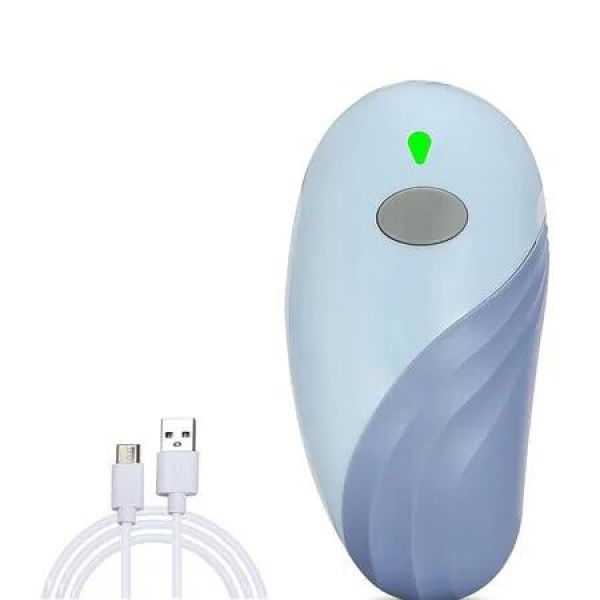 Rechargeable Electric Can Opener for Seniors, Automatic Can Openers Smooth Edge for Kitchen with 2000mAh Battery for Any Size Cans, Blue