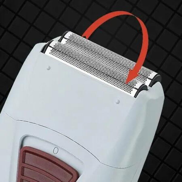 Rechargeable Face and Beard Electric Razor: Foil Head Shaving Machine for Clean and Smooth Shaving