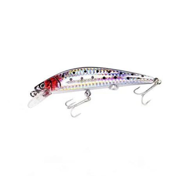 Rechargeable Flashing LED Vibra Fishing Lures Prawn Baits Crankbait Executioner