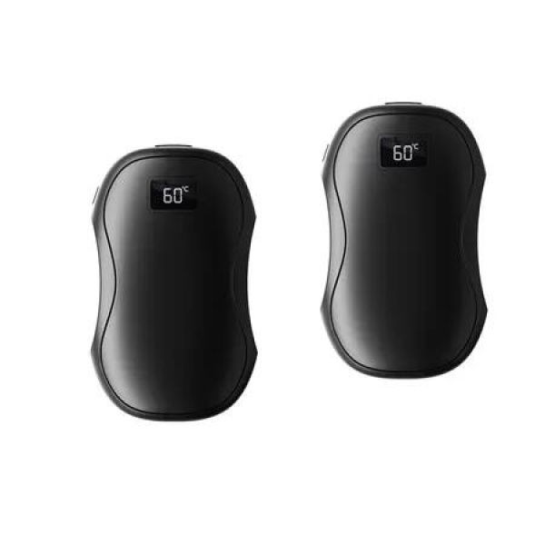 Rechargeable Hand Warmers, 2Pcs Long-Lasting Portable Pocket Heater with 3 Heat Settings