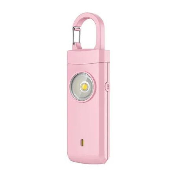 Rechargeable Personal Alarm for Women, Christmas Birthday Gifts for Women, Daughter, College Student, Teen Girl, Elders, Pink