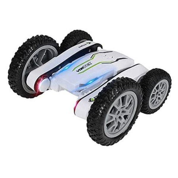 Rechargeable Stunt Car Double-Side Rotating Mini Electric Deformation Car With Light 360 Rotating