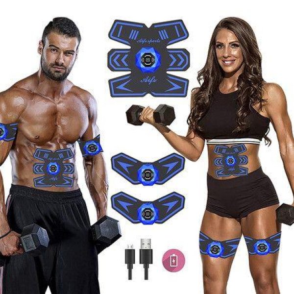 Rechargeable Ultimate Stimulator For Men And Women Abdominal Workout Abdominal Power Abdominal Muscle Training Portable Workout Equipment (1 Pack)