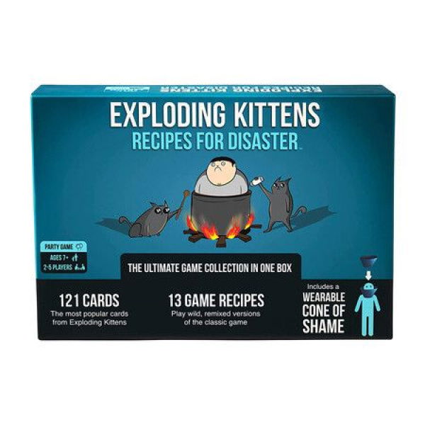 Recipes For Disaster Deluxe Game Set By Exploding Kittens - For Adults Teens And Kids - Fun Family Games