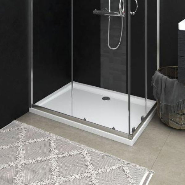 Rectangular ABS Shower Base Tray White 70x100 Cm