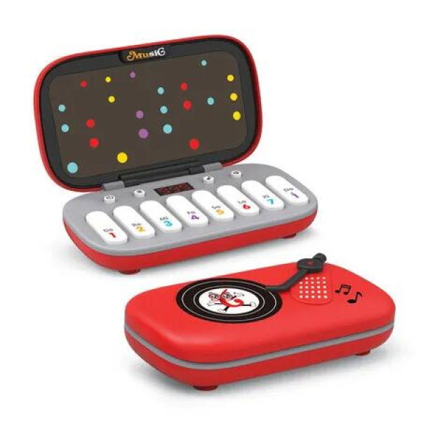 Red Rhythm Game Keyboard Rhythm Game Machine Toy Electronic Machine for Improving Reaction Speed Boys Girls Kids Teens s Birthday Children