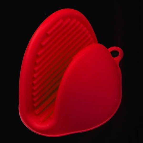 Red Silicone Oven Mitt Microwave Baking Heat Proof Glove