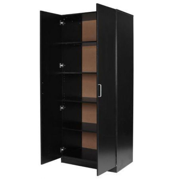 Redfern Black 2 Door Pantry