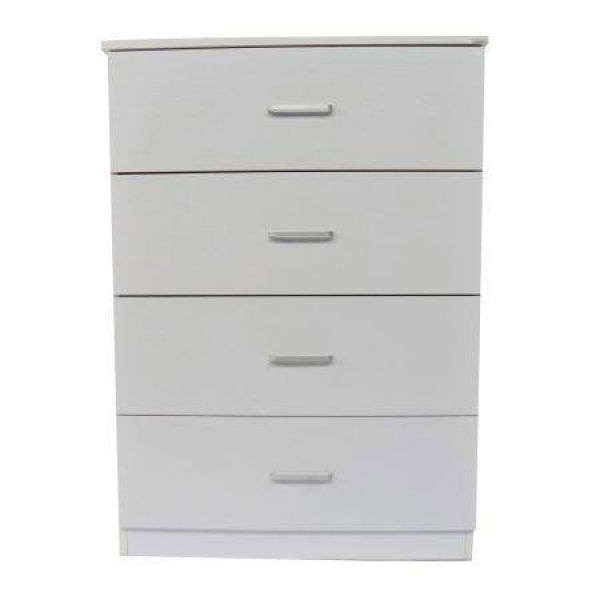 Redfern White 4 Drawer Chest