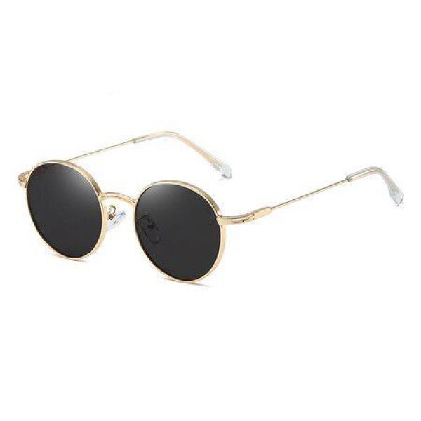 Reflective Lens Round Trendy Sunglasses Men And Women