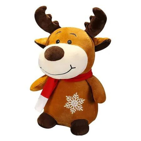 Reindeer Plush Toy, 23CM Reindeer Stuffed Toy, Christmas Plush Toys Xmas Decoration Indoor, Reindeer