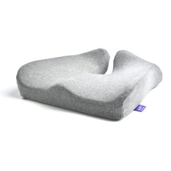 Relieving Seat Cushion For Long Hours Of Sitting In The Office And Home Chair - Extra Dense Memory Foam For Soft SupportCar And Chair Pad For Hip Coccyx