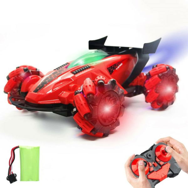 Remote Control Car 1:14 Fog Stunt Drift Car High Speed Racer 2.4GHz 360 Rotation Toy With Dazzling Lighting For Boys Girls.