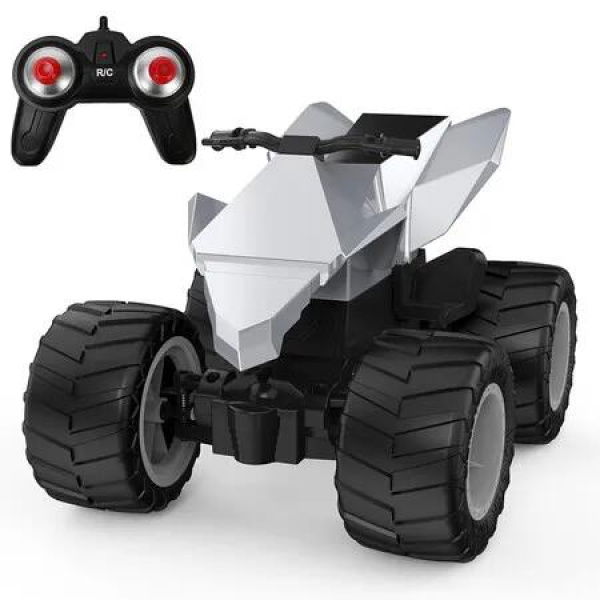 Remote Control Car for Kids, 1:14 RC Cyber Motorcycle,All Terrain Rc Truck Motorbike for Boys and Girls Age 3 Up