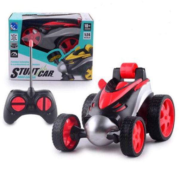 Remote Control Car For Kids Remote Control Stunt Car Toy 4 Wheel Drive Car Spins And FlipsGift For Kids