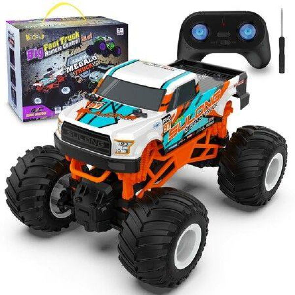 Remote Control Car,1:16 Scale RC Monster Truck for Boys,2.4 GHz All Terrain RC Cars for Boys Girls Age3+,20 Km/h Off Road RC Truck,Christmas Birthday Gift