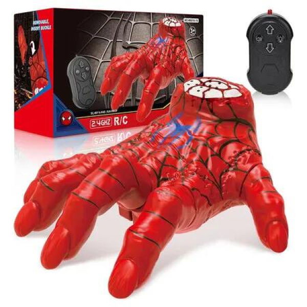 Remote Control Crawling Hands Boys Girls Toys, Spooky Action and Musical Effects, LED Lights, Toys 3 4 5 6 7 8 9 10 11 12 and Up Boys Girls, Red