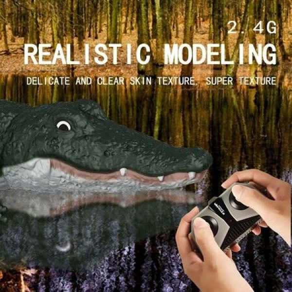 Remote Control Crocodile Prank Crocodile RC Animal Toy