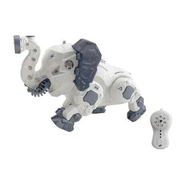 Remote Control Electric Toy Mechanical Elephant Spray Music Kids Smart Toy Boy Gift for 7 Year Olds