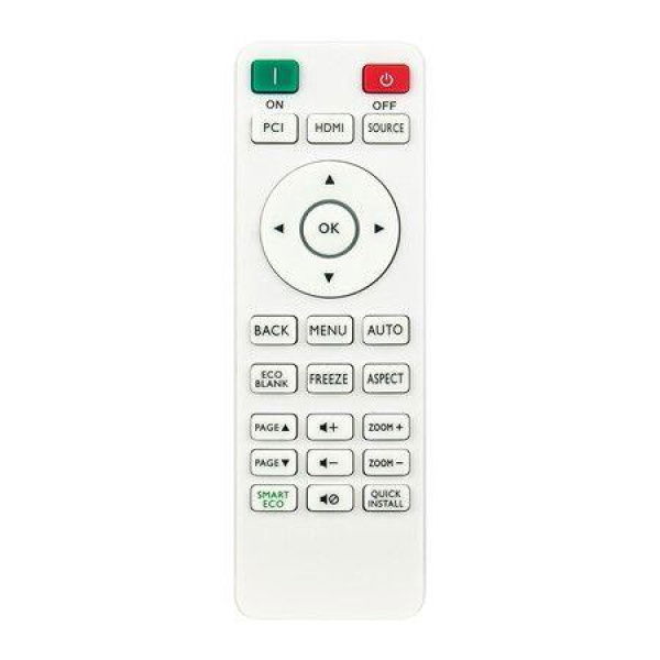 Replace Remote Control fit for BenQ Projector MH550 MS610 MU641 MW550 MW707 MX550 MX611 MS550 MX707 TH550 MW612 MX612