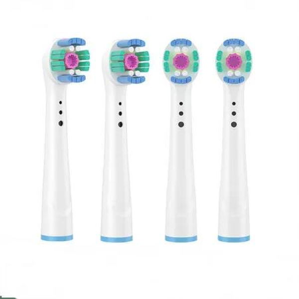 Replacement Brush Heads for Oral B Compatible Electric Toothbrush Heads, 4 Whitening