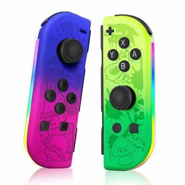 Replacement Controller for Switch Compatible with Switch Lite OLED with Wake-Up Screenshot Feature