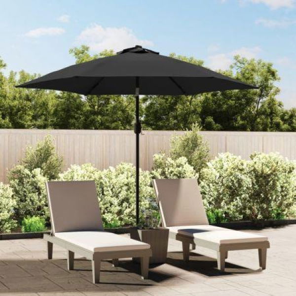 Replacement Fabric For Outdoor Parasol Anthracite 300 Cm