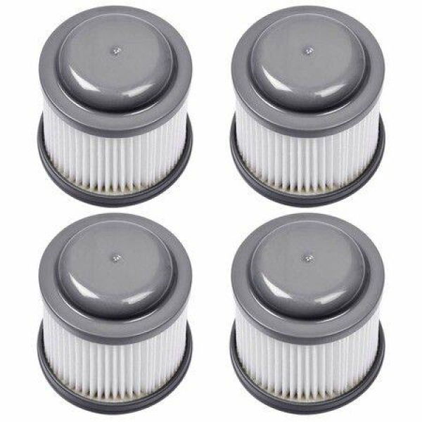 Replacement Filters - Set Of 4 PVF110 Replacement Filters For Black & Decker BDH2000PL Pivoting Vacuum Cleaner.