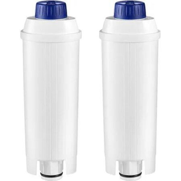 Replacement Water Filter Cartridges, Activated Carbon Softener for DeLonghi Coffee Machines DLSC002,Compatible with ECAM,ESAM,ETAM,BCO,EC (Pack of 2)