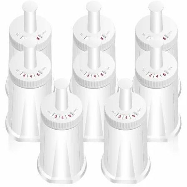 Replacement Water Filter for Breville Espresso Machine,Breville Barista Touch(Pro),Oracle Touch,Dual Boiler,Bambino Claro Swiss Sage-BES880/BES920/BES990/BES980/BES878 (8 Pack)