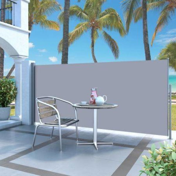 Retractable Side Awning 140 X 300 Cm Cream