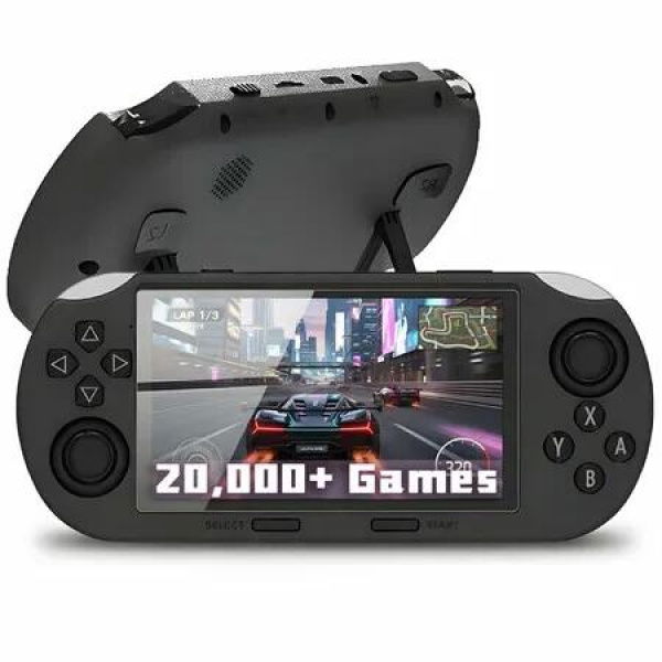 Retro Handheld Games Console,20,000+ Games Console,4.5-Inch IPS Screen,20+ Emulators & 3000mAh Battery,25 Languages Support,Plug & Play