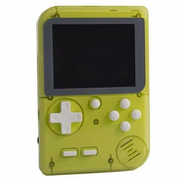 Retro Mini Game Machine with 400 Classical FC Games Handheld Game Console 2.8-Inch Color Screen Support for TV Output (Green)