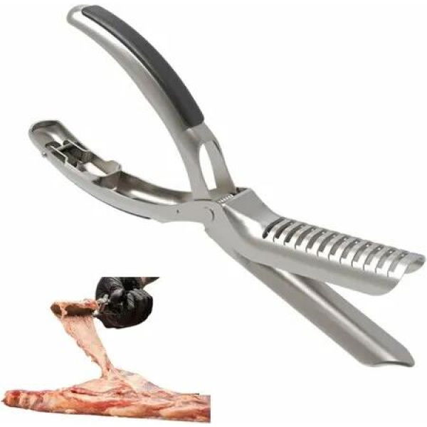 Rib Prep Pro Stainless Steel Pork Rib Membrane Removal Tool