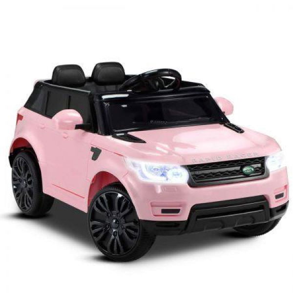 Rigo Kids Electric Ride On Car SUV Range Rover-inspired Cars Remote 12V Pink